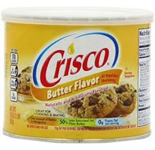 CRISCO SHORTENING BUTTER FLAVOR 453G